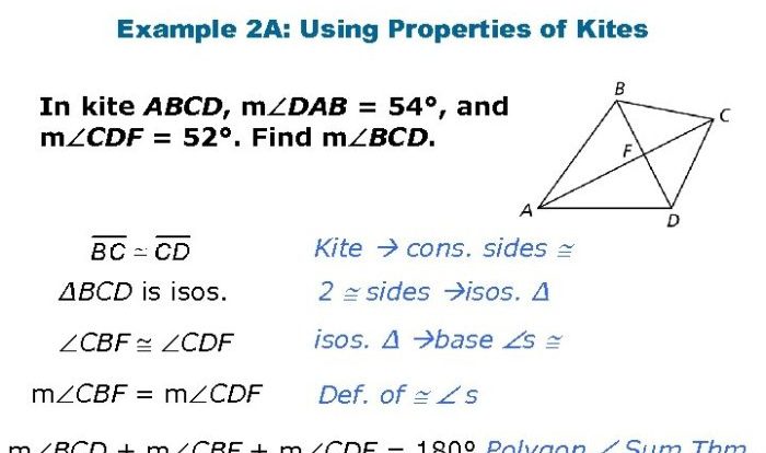 Practice 6 5 trapezoids and kites